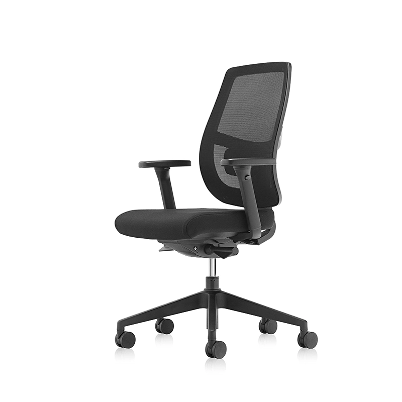 Ergonomischer Mesh Back Office Task Stuhl mit verstellbarer Lendenwirbelstütze-T7 Grace-EU 