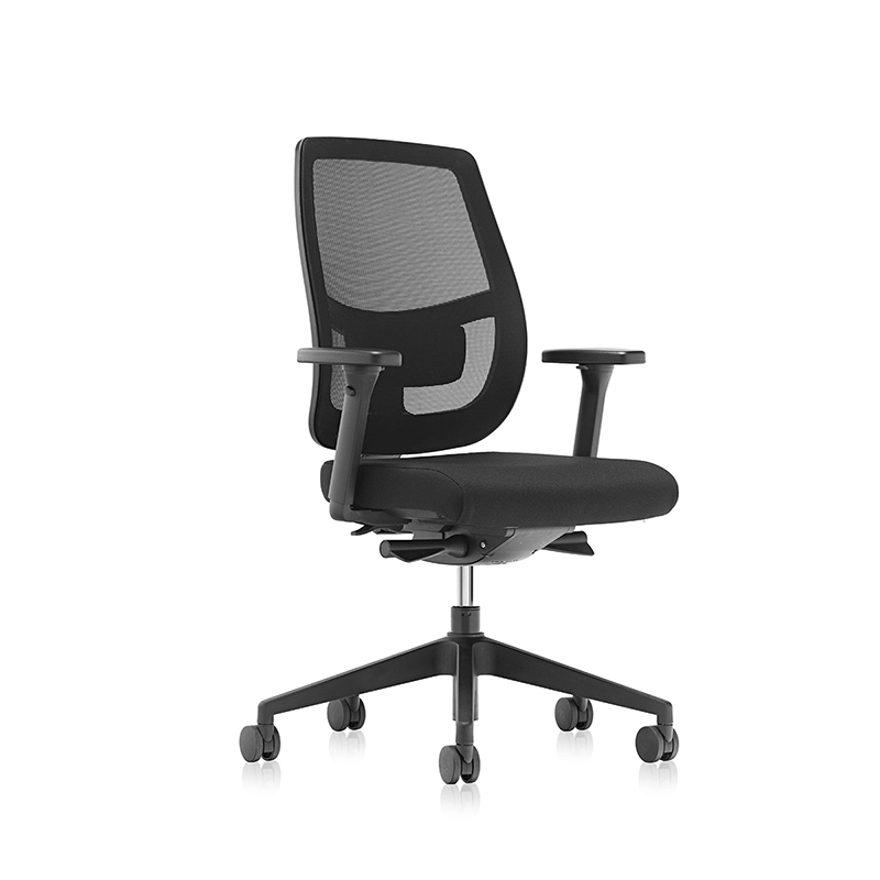 Ergonomischer Mesh Back Office Task Stuhl mit verstellbarer Lendenwirbelstütze-T7 Grace-EU 