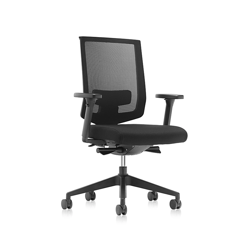 Alle Mesh Schwarz Büro Stuhl Computer Task Drehbarer Ergonomischer Stuhl-T8 Maxy-EU 